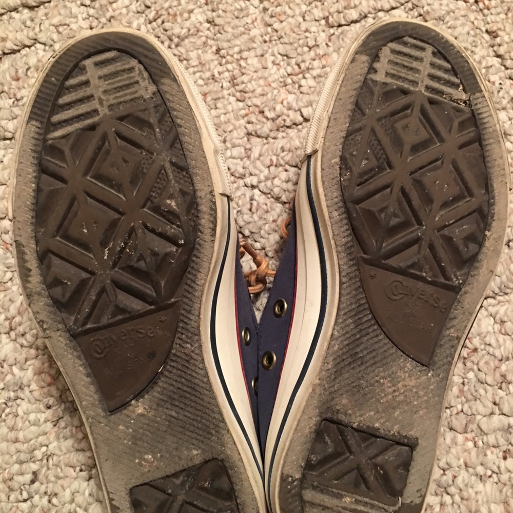 Navy converse all star